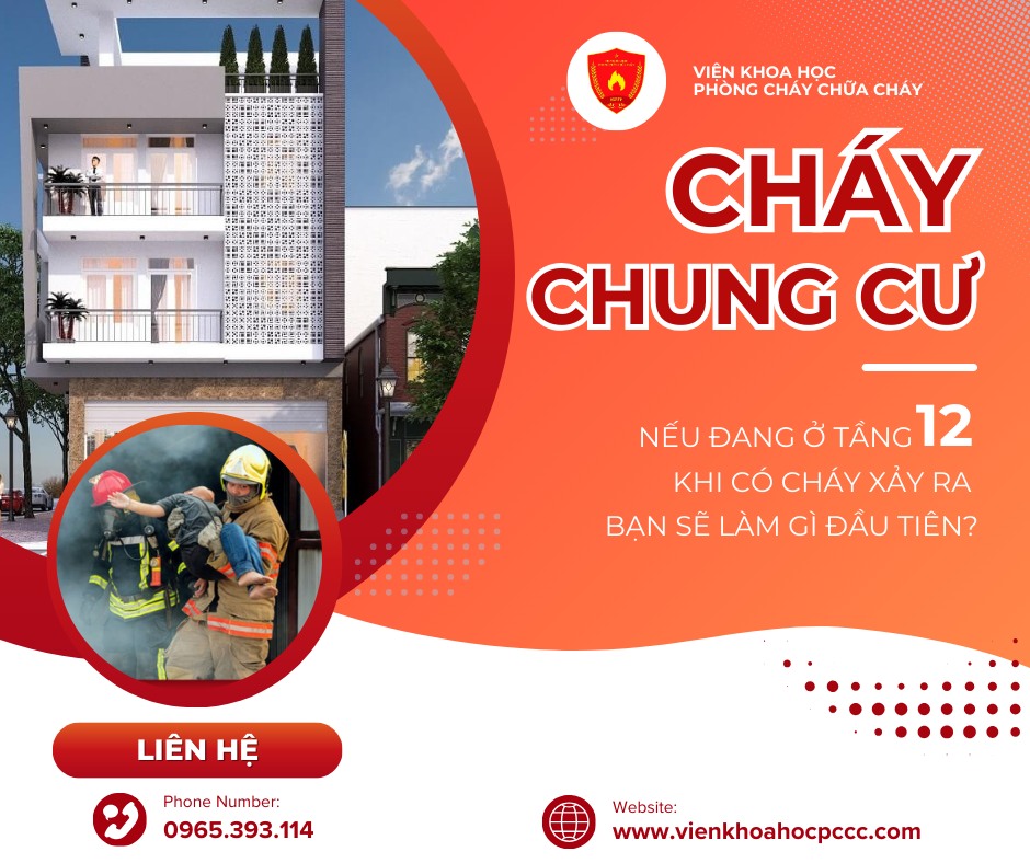 NẾU ĐANG Ở TẦNG 12 KHI CHÁY XẢY RA – BẠN SẼ LÀM GÌ ĐẦU TIÊN?